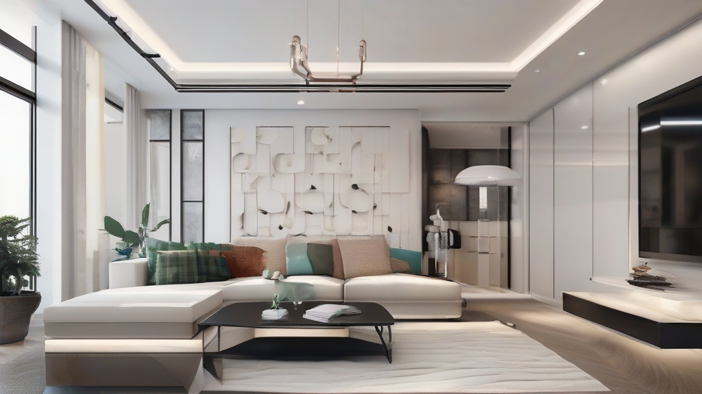 客厅装修指南：北欧与日式风格碰撞下的照明设计美学