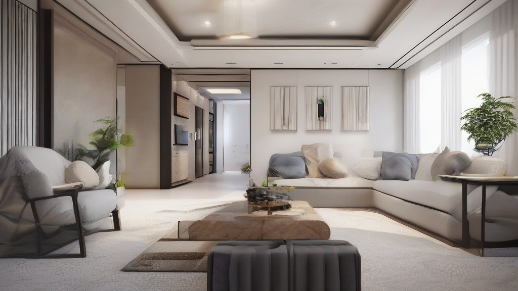 客厅装修指南：瓷砖选择×工业风×美式风格的完美碰撞