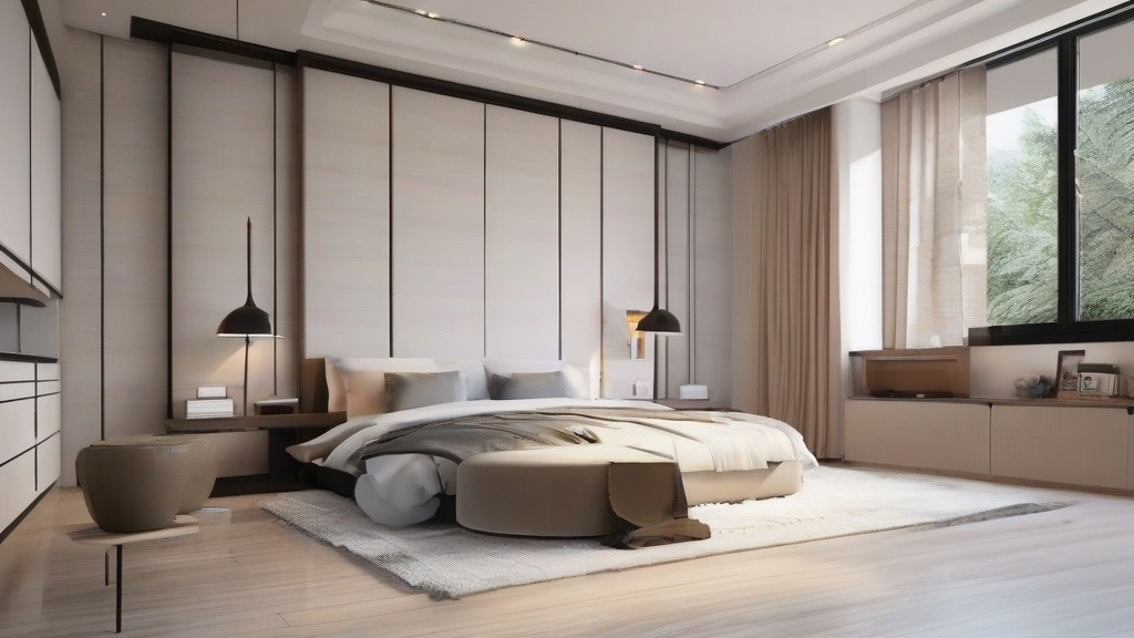 大户型卧室装修指南：现代简约风照明设计全解析