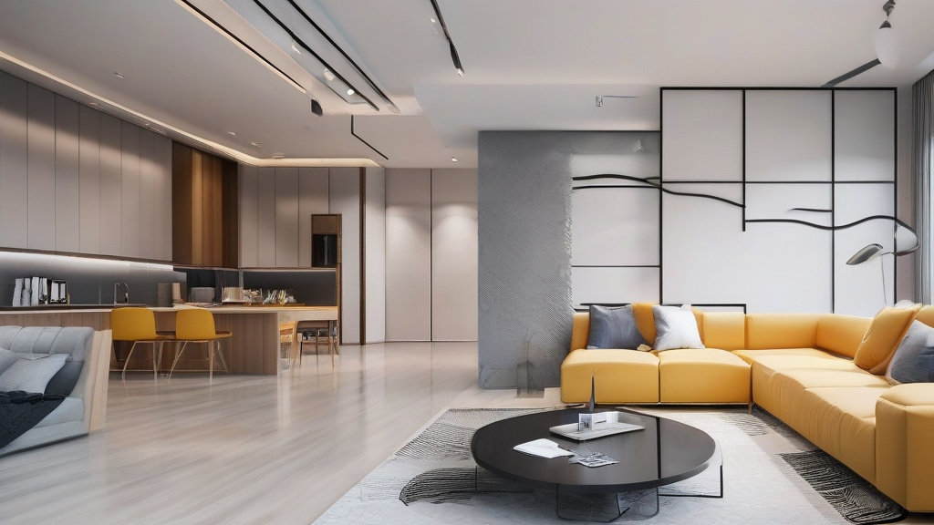 客厅装修三要素：吊顶、照明与现代简约的完美融合