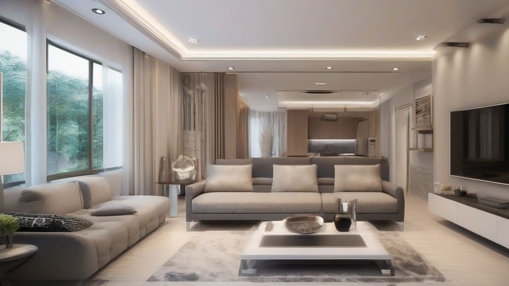 客厅装修全攻略：收纳设计与瓷砖选择的黄金法则