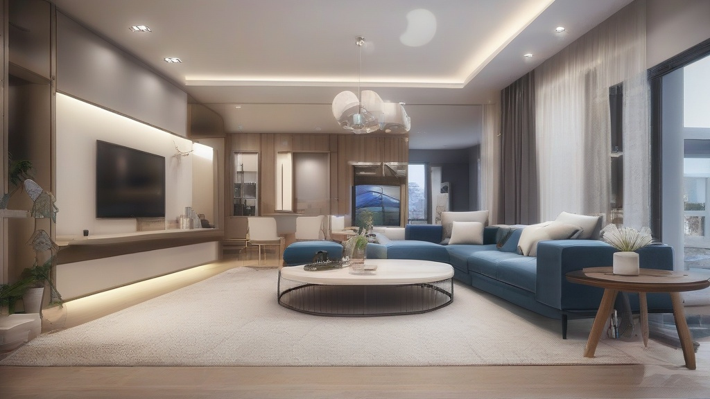 大户型客厅装修指南：日式自然与美式复古的碰撞美学