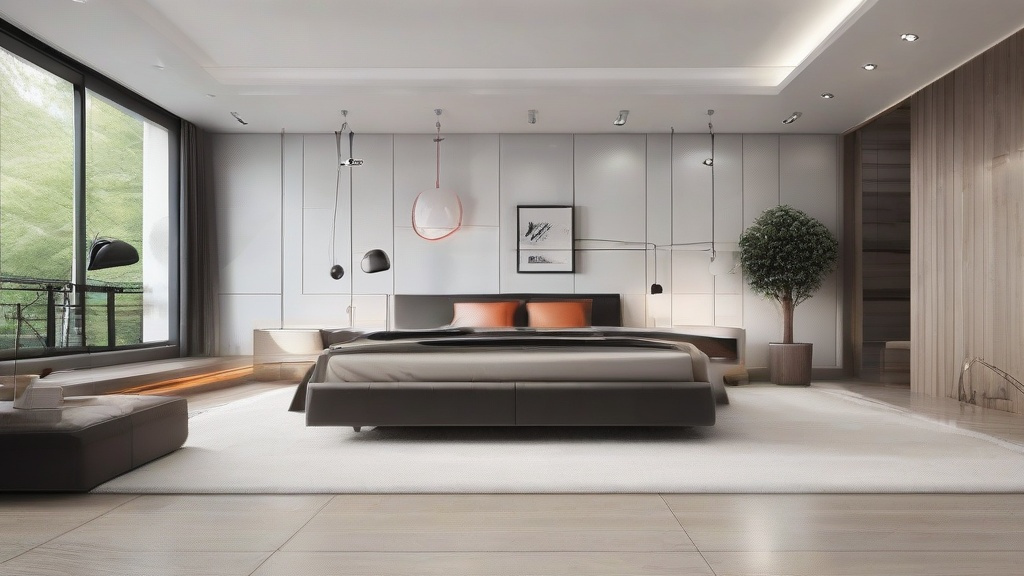 现代简约卧室瓷砖攻略：选对材质与设计，打造高级感睡眠空间