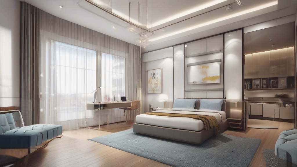 大户型卧室装修指南：吊顶设计与色彩搭配的黄金法则