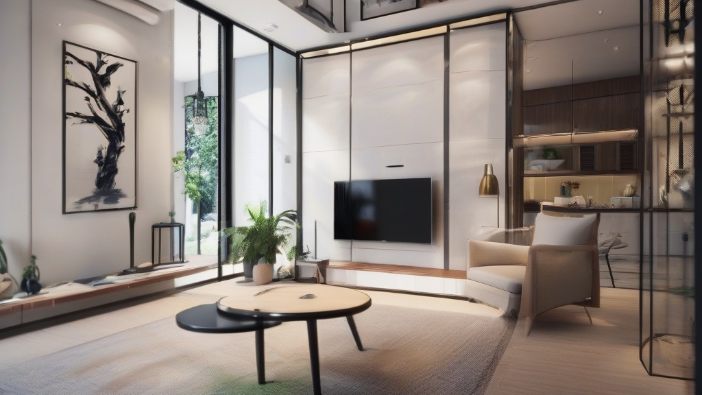 阳台翻新改造指南：新中式风格下的瓷砖与墙面装饰艺术