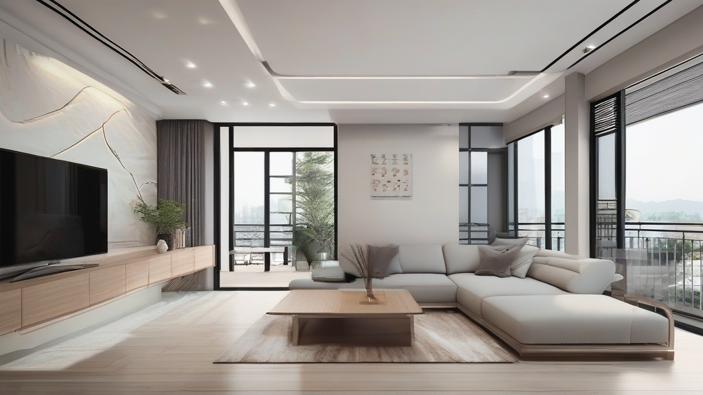 大户型客厅装修指南：现代简约风+收纳秘籍+瓷砖挑选全攻略