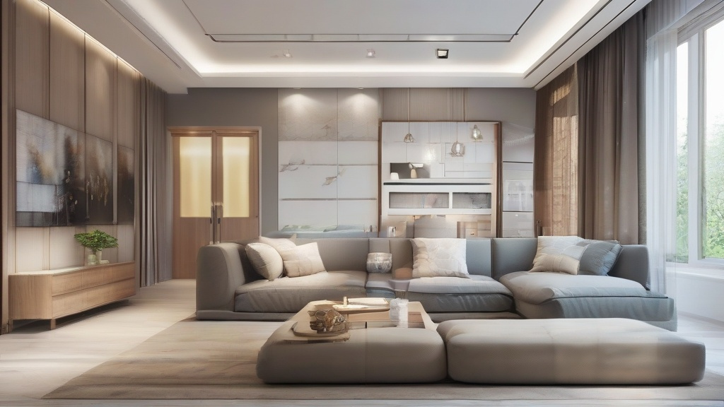 小户型美式卧室装修指南：照明与瓷砖的黄金搭配法则